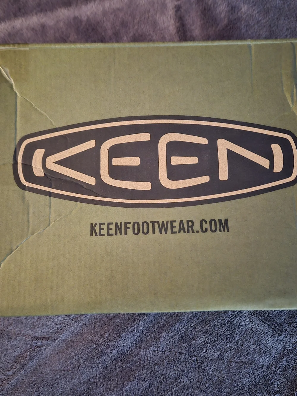 Keen Kids Purple Closed-Toe Sandal with Cream Toe